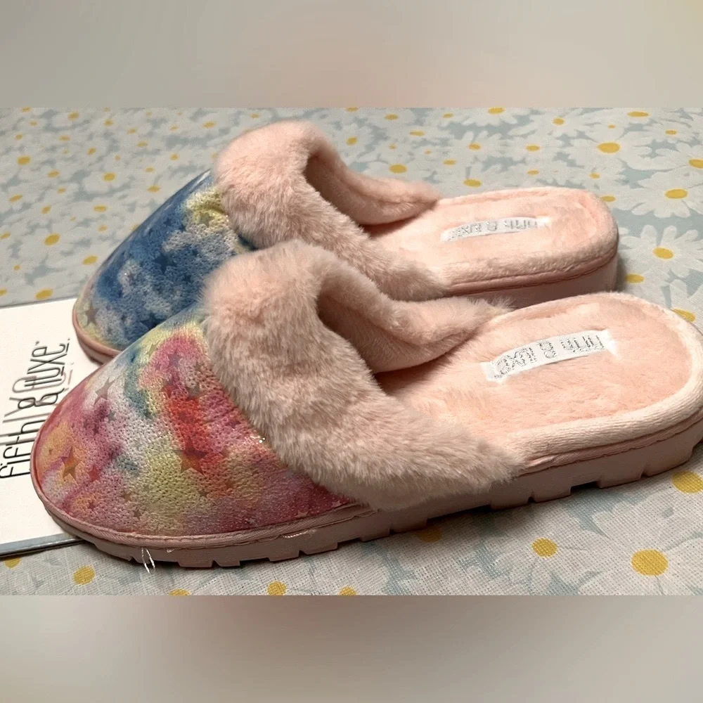 Luxe Memory Foam Slippers, Size:8 - Picture 3 of 6